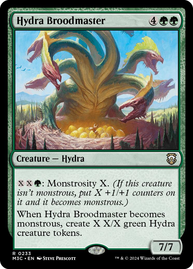 Hydra Broodmaster [Modern Horizons 3 Commander] | Grognard Games