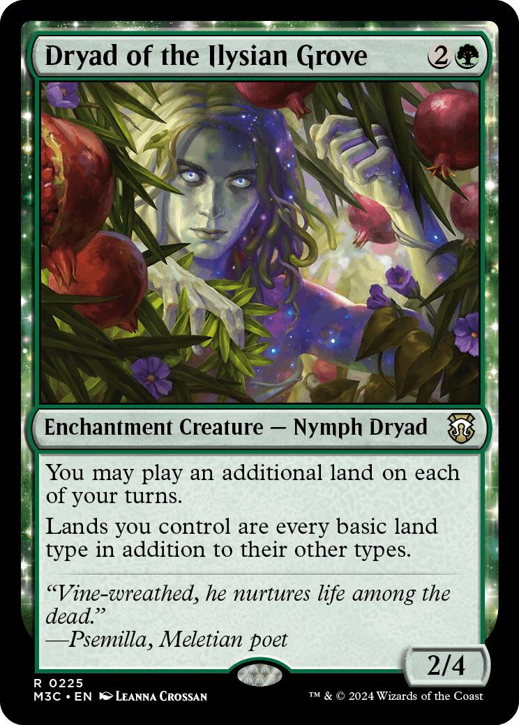 Dryad of the Ilysian Grove [Modern Horizons 3 Commander] | Grognard Games