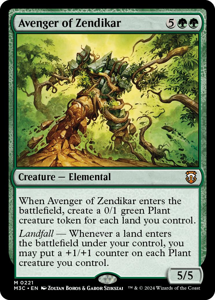 Avenger of Zendikar [Modern Horizons 3 Commander] | Grognard Games