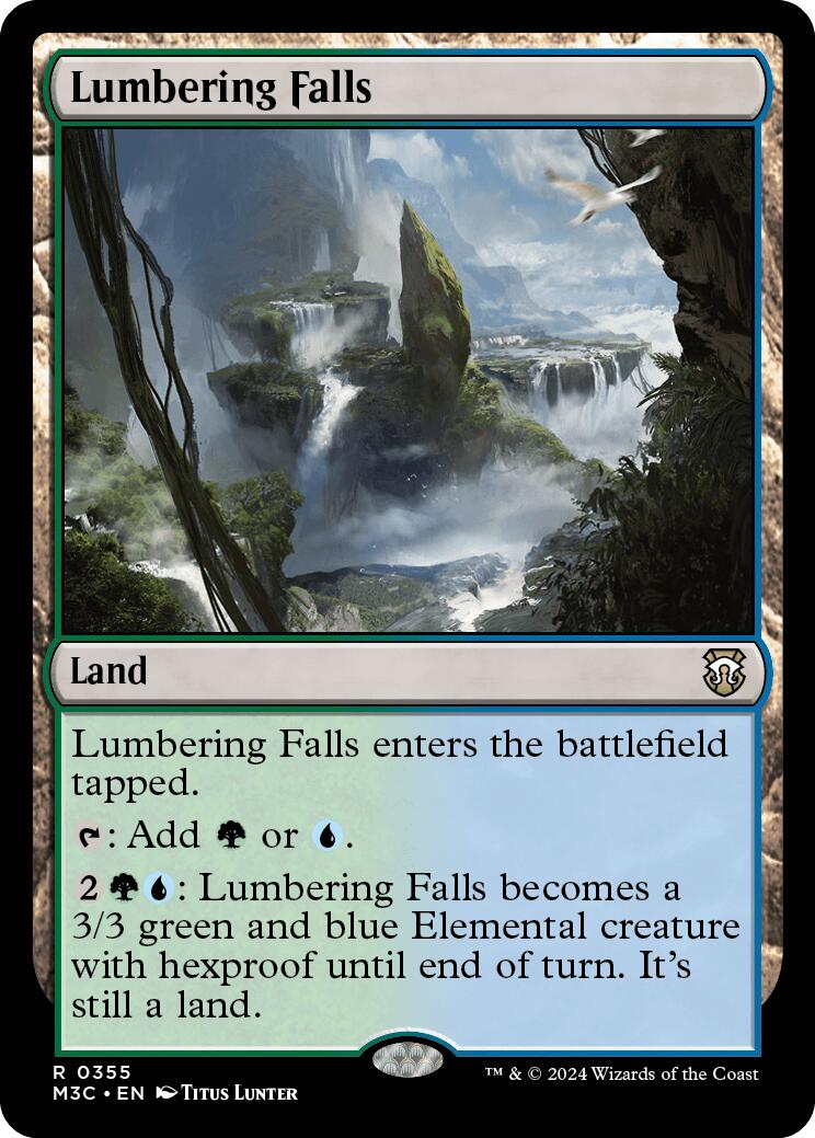 Lumbering Falls [Modern Horizons 3 Commander] | Grognard Games