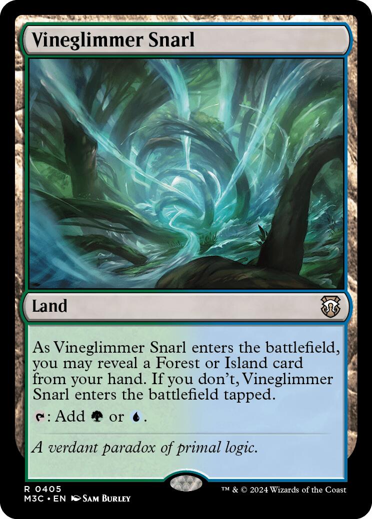 Vineglimmer Snarl [Modern Horizons 3 Commander] | Grognard Games