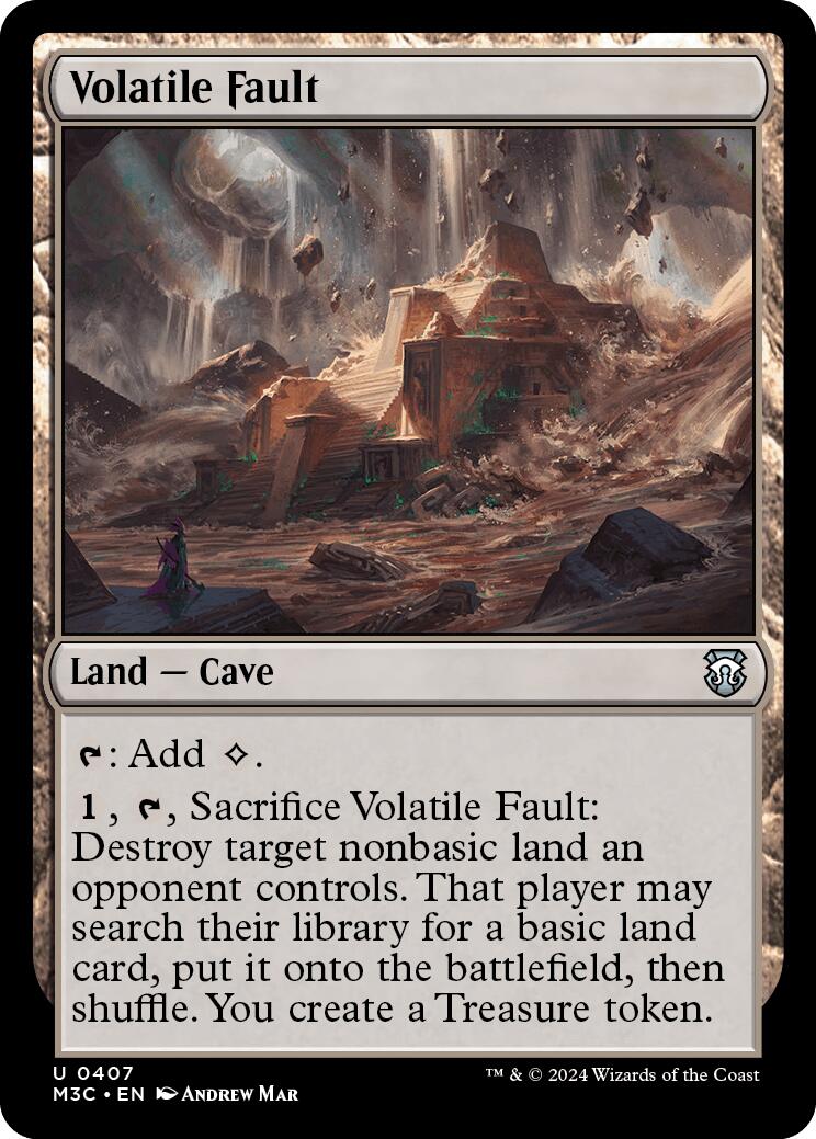 Volatile Fault [Modern Horizons 3 Commander] | Grognard Games