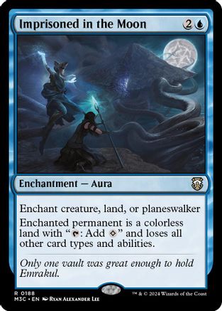 Imprisoned in the Moon (Ripple Foil) (M3C-188) - Modern Horizons 3 Commander Foil | Grognard Games