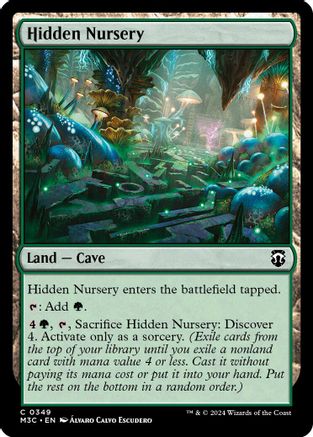 Hidden Nursery (Ripple Foil) (M3C-349) - Modern Horizons 3 Commander Foil | Grognard Games