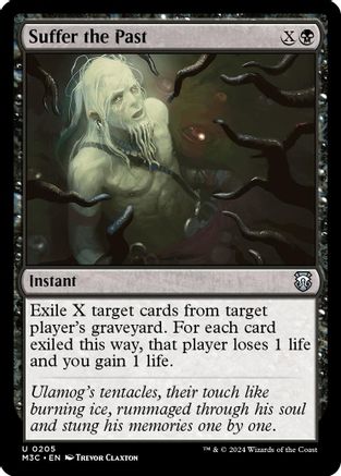 Suffer the Past (Ripple Foil) (M3C-205) - Modern Horizons 3 Commander Foil | Grognard Games
