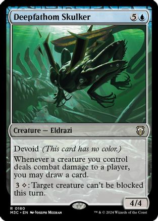 Deepfathom Skulker (Ripple Foil) (M3C-180) - Modern Horizons 3 Commander Foil | Grognard Games