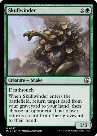 Skullwinder (Ripple Foil) (M3C-247) - Modern Horizons 3 Commander Foil | Grognard Games