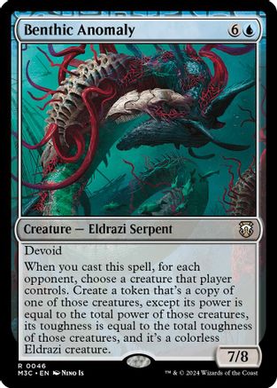Benthic Anomaly (Ripple Foil) (M3C-046) - Modern Horizons 3 Commander Foil | Grognard Games
