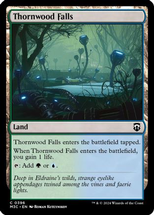 Thornwood Falls (Ripple Foil) (M3C-396) - Modern Horizons 3 Commander Foil | Grognard Games