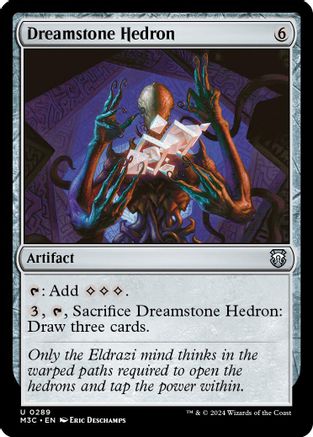 Dreamstone Hedron (Ripple Foil) (M3C-289) - Modern Horizons 3 Commander Foil | Grognard Games