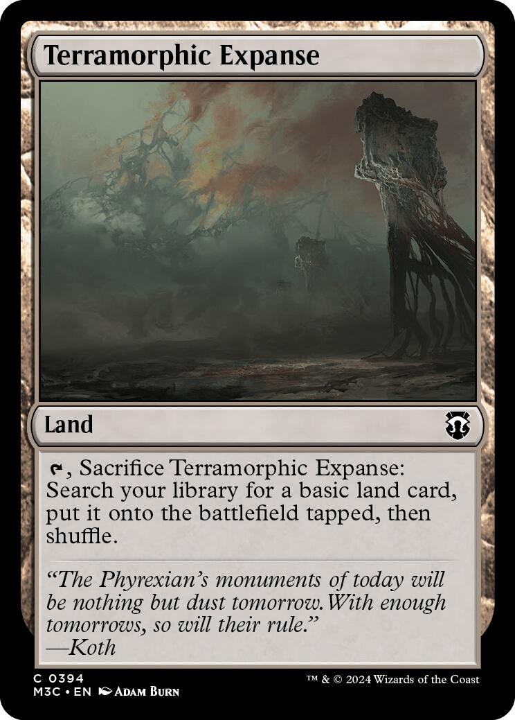 Terramorphic Expanse [Modern Horizons 3 Commander] | Grognard Games