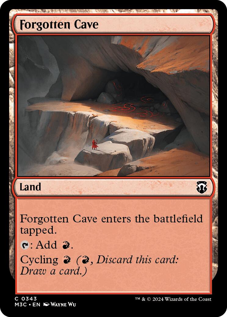 Forgotten Cave [Modern Horizons 3 Commander] | Grognard Games