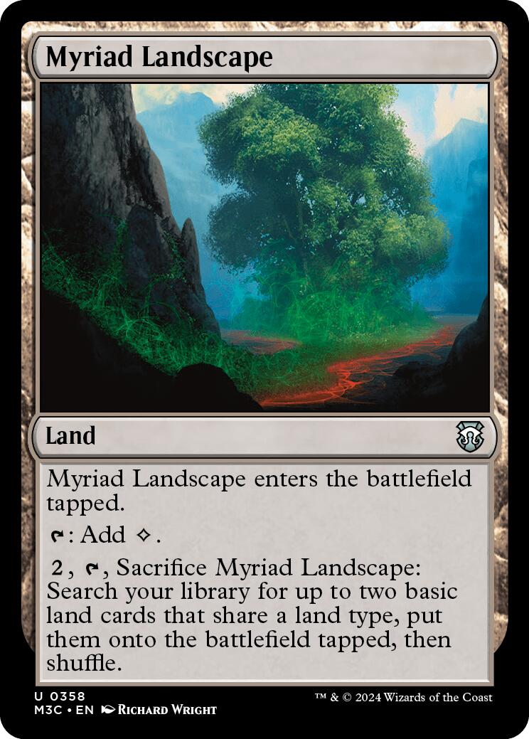 Myriad Landscape [Modern Horizons 3 Commander] | Grognard Games