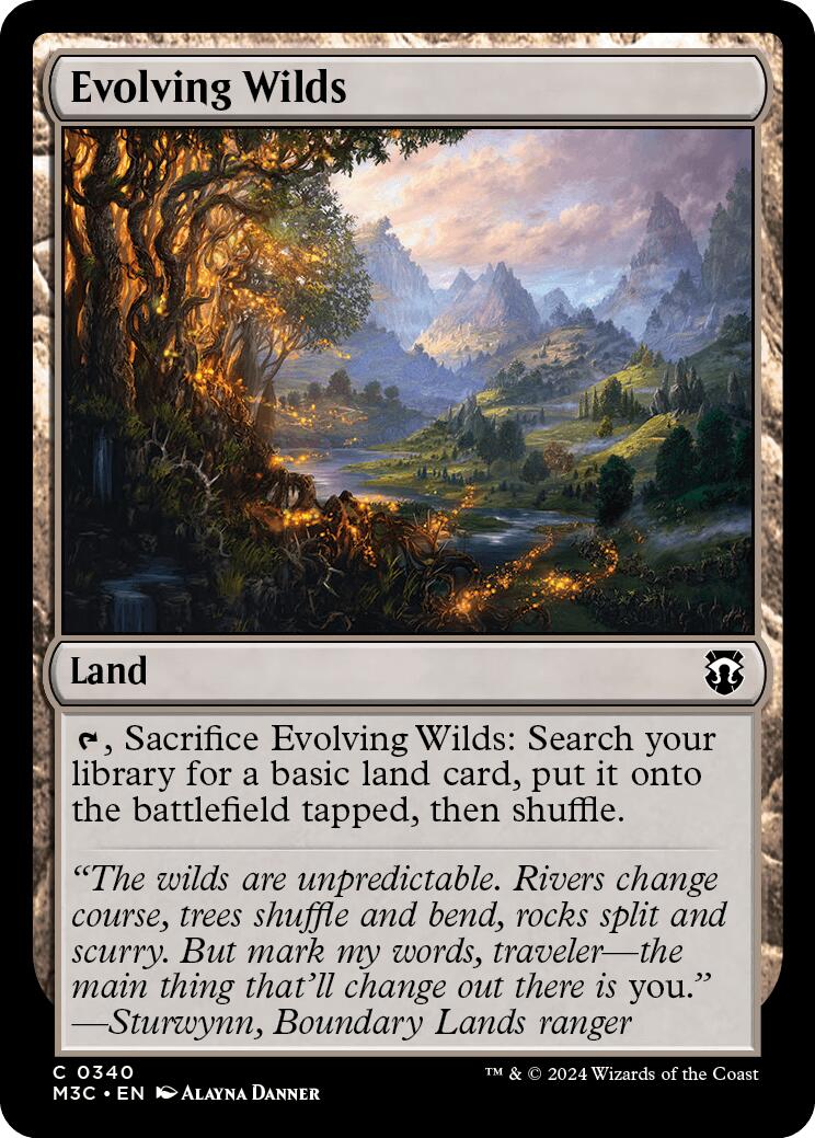 Evolving Wilds [Modern Horizons 3 Commander] | Grognard Games