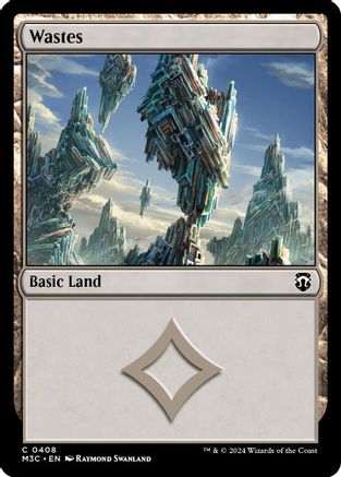 Wastes (Ripple Foil) (M3C-408) - Modern Horizons 3 Commander Foil | Grognard Games