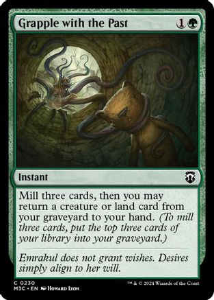 Grapple with the Past (Ripple Foil) (M3C-230) - Modern Horizons 3 Commander Foil | Grognard Games