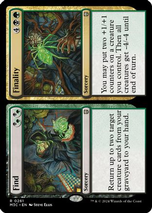 Find // Finality (Ripple Foil) (M3C-261) - Modern Horizons 3 Commander Foil | Grognard Games