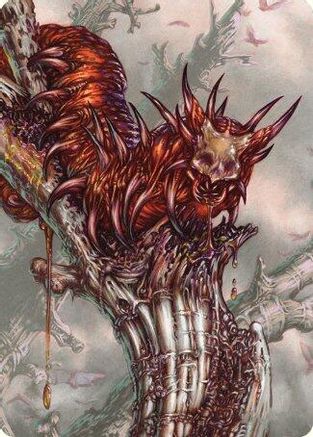 Grist, Voracious Larva Art Card (ASMH3-053) - Art Series: Modern Horizons 3 | Grognard Games