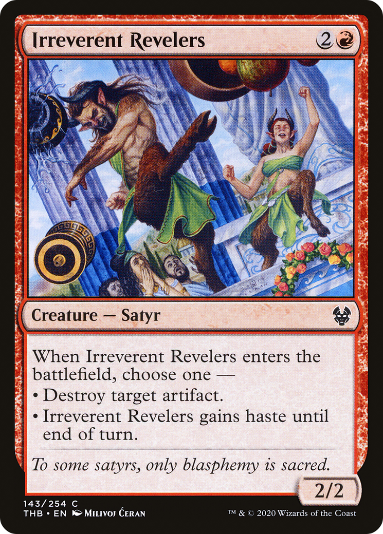 Irreverent Revelers [Theros Beyond Death] | Grognard Games