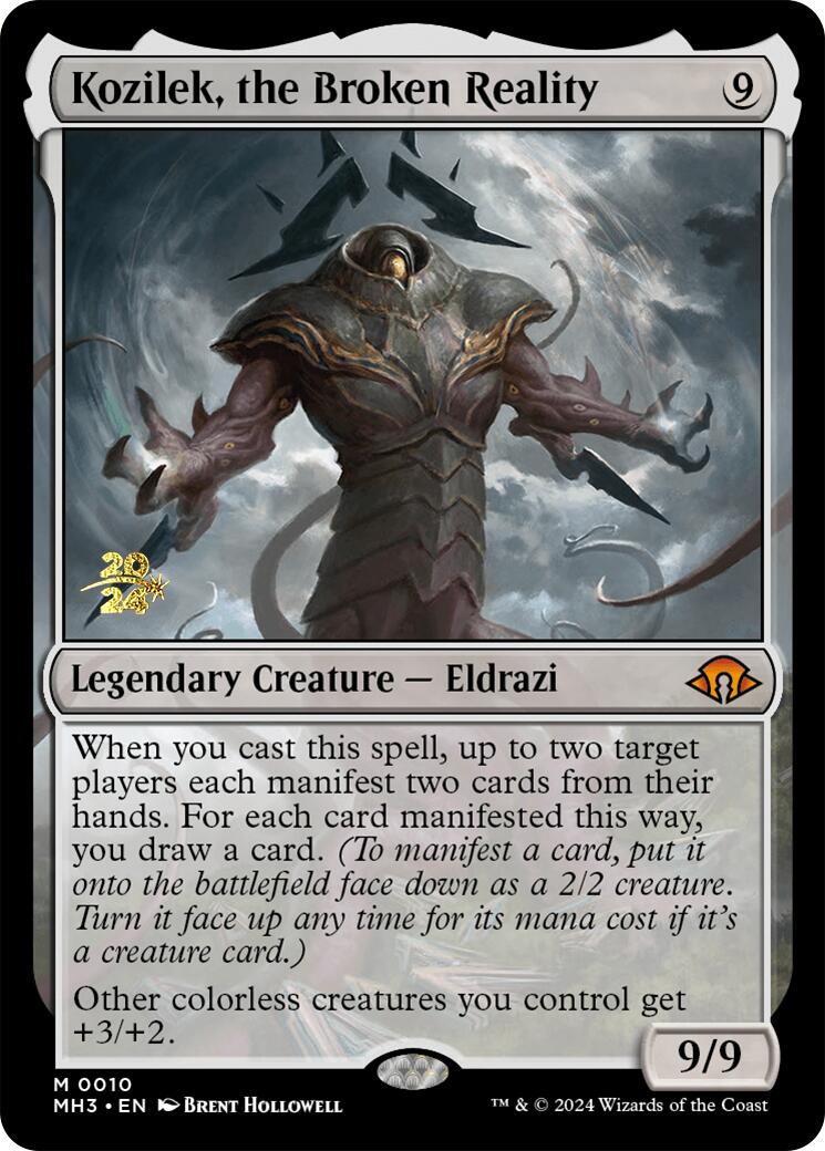 Kozilek, the Broken Reality [Modern Horizons 3 Prerelease Promos] | Grognard Games