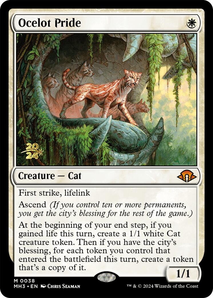 Ocelot Pride [Modern Horizons 3 Prerelease Promos] | Grognard Games