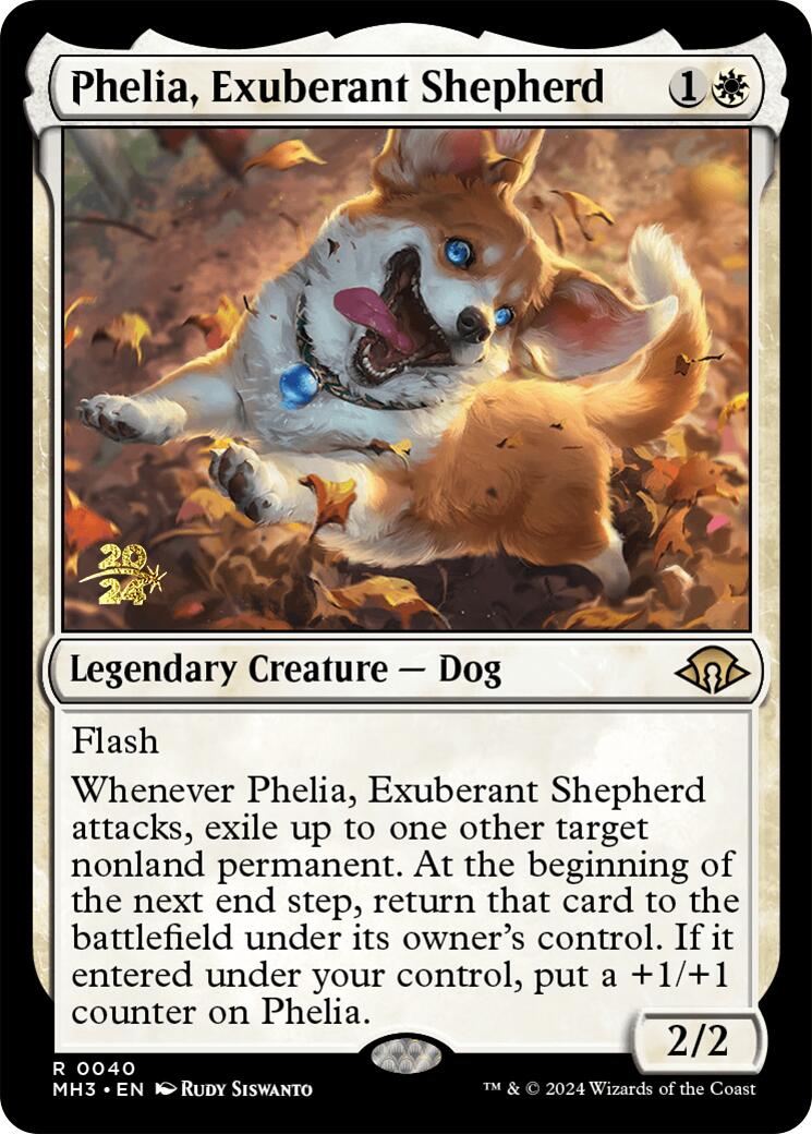 Phelia, Exuberant Shepherd [Modern Horizons 3 Prerelease Promos] | Grognard Games