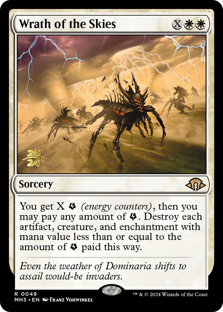 Wrath of the Skies [Modern Horizons 3 Prerelease Promos] | Grognard Games