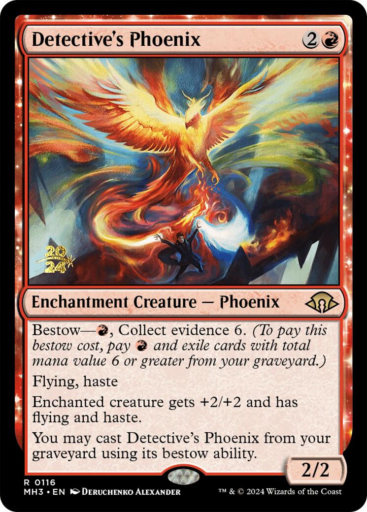 Detective's Phoenix [Modern Horizons 3 Prerelease Promos] | Grognard Games