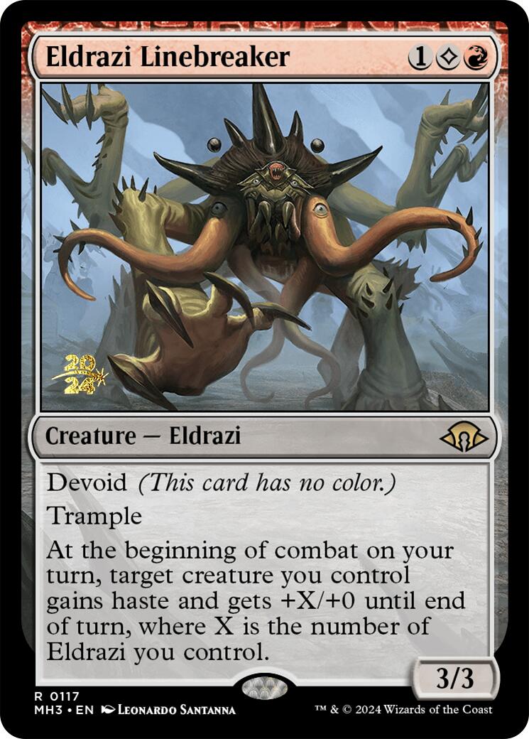 Eldrazi Linebreaker [Modern Horizons 3 Prerelease Promos] | Grognard Games