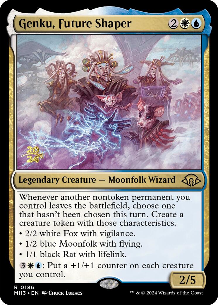 Genku, Future Shaper [Modern Horizons 3 Prerelease Promos] | Grognard Games