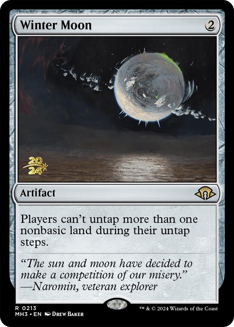 Winter Moon [Modern Horizons 3 Prerelease Promos] | Grognard Games