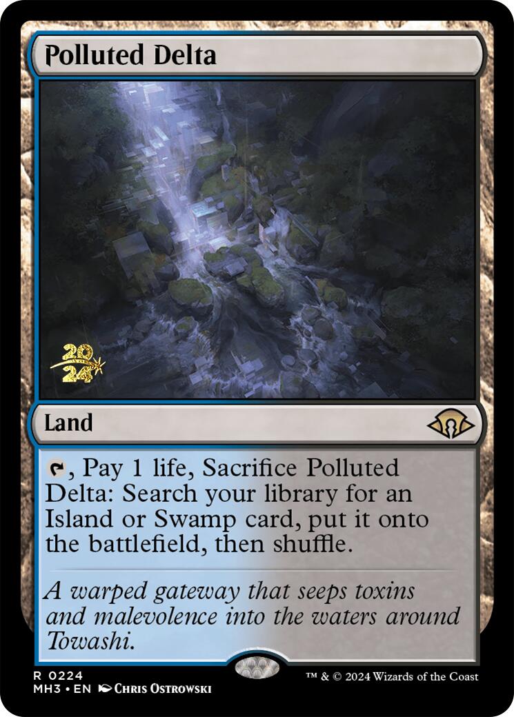 Polluted Delta [Modern Horizons 3 Prerelease Promos] | Grognard Games