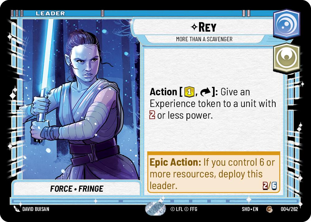 Rey - More Than a Scavenger (004/262) [Shadows of the Galaxy] | Grognard Games