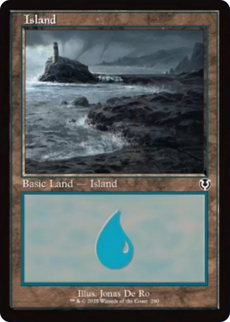 Island (290) (Retro Frame) [Innistrad Remastered] | Grognard Games