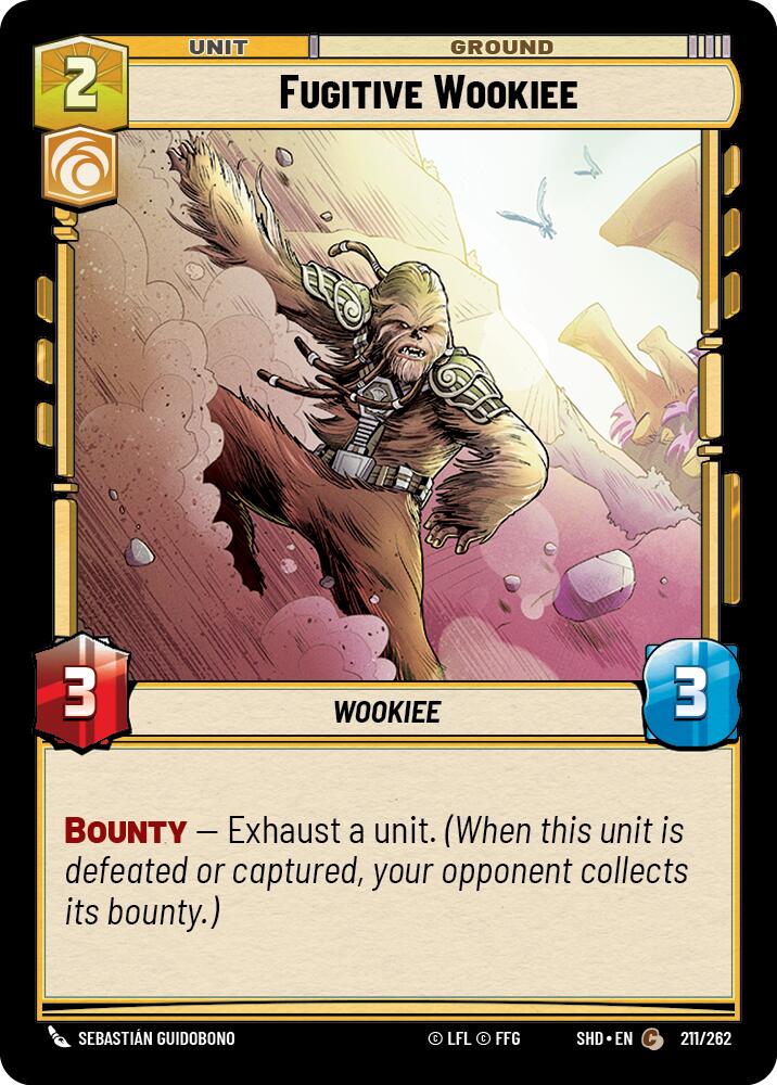 Fugitive Wookiee (211/262) [Shadows of the Galaxy] | Grognard Games