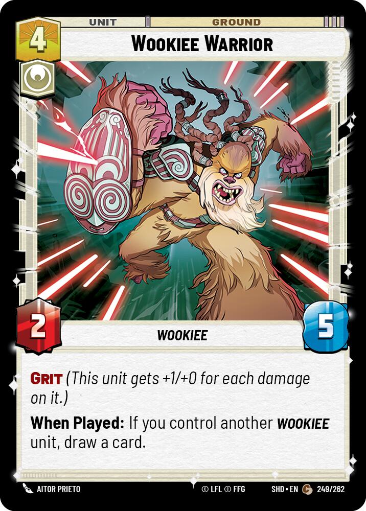 Wookiee Warrior (249/262) [Shadows of the Galaxy] | Grognard Games