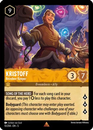 Kristoff - Reindeer Keeper (13/204) [Shimmering Skies] | Grognard Games
