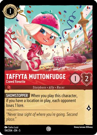 Taffyta Muttonfudge - Crowd Favorite (114/204) [Shimmering Skies] | Grognard Games