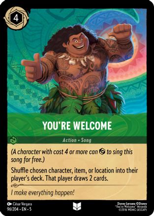 You're Welcome (96/204) [Shimmering Skies] | Grognard Games