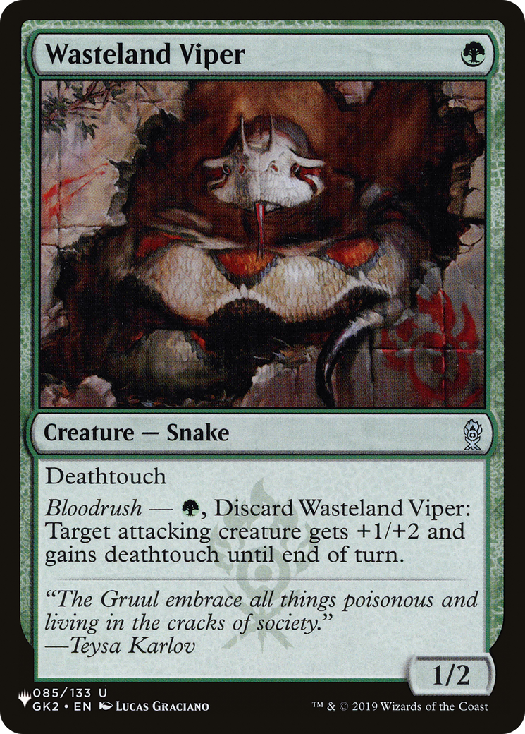 Wasteland Viper [The List] | Grognard Games