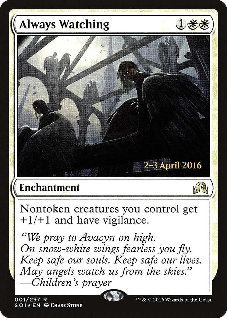 Always Watching [Shadows over Innistrad Prerelease Promos] | Grognard Games