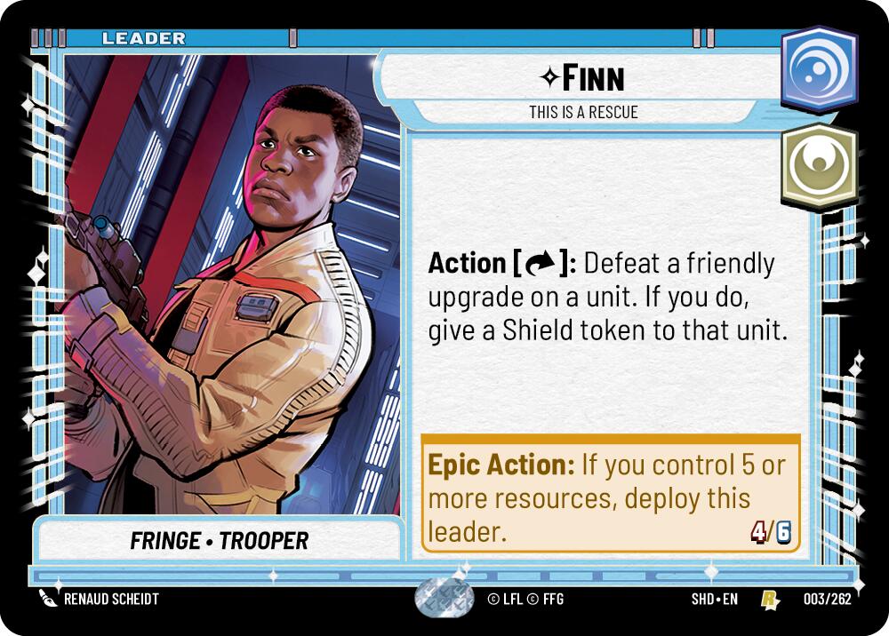 Finn - This is a Rescue (003/262) [Shadows of the Galaxy] | Grognard Games