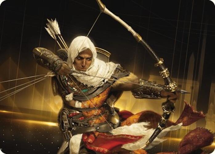 Bayek of Siwa Art Card [Assassin's Creed Art Series] | Grognard Games