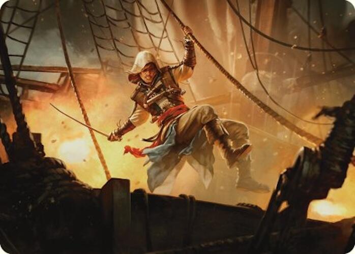 Edward Kenway Art Card [Assassin's Creed Art Series] | Grognard Games