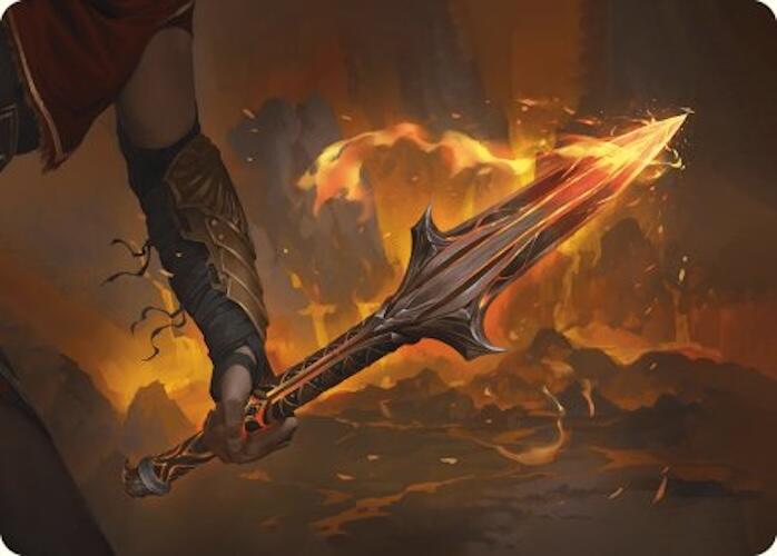 The Spear of Leonidas Art Card [Assassin's Creed Art Series] | Grognard Games