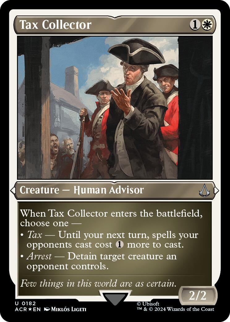 Tax Collector (Foil Etched) [Assassin's Creed] | Grognard Games