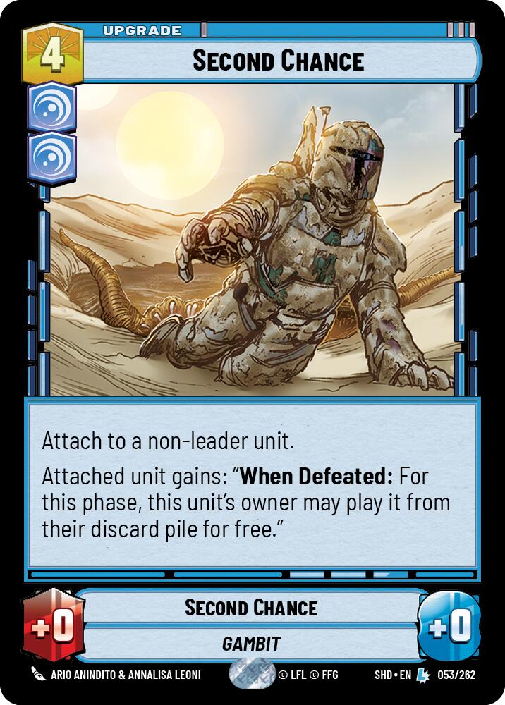 Second Chance (053/262) [Shadows of the Galaxy] | Grognard Games
