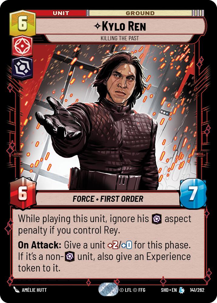 Kylo Ren - Killing the Past (141/262) [Shadows of the Galaxy] | Grognard Games