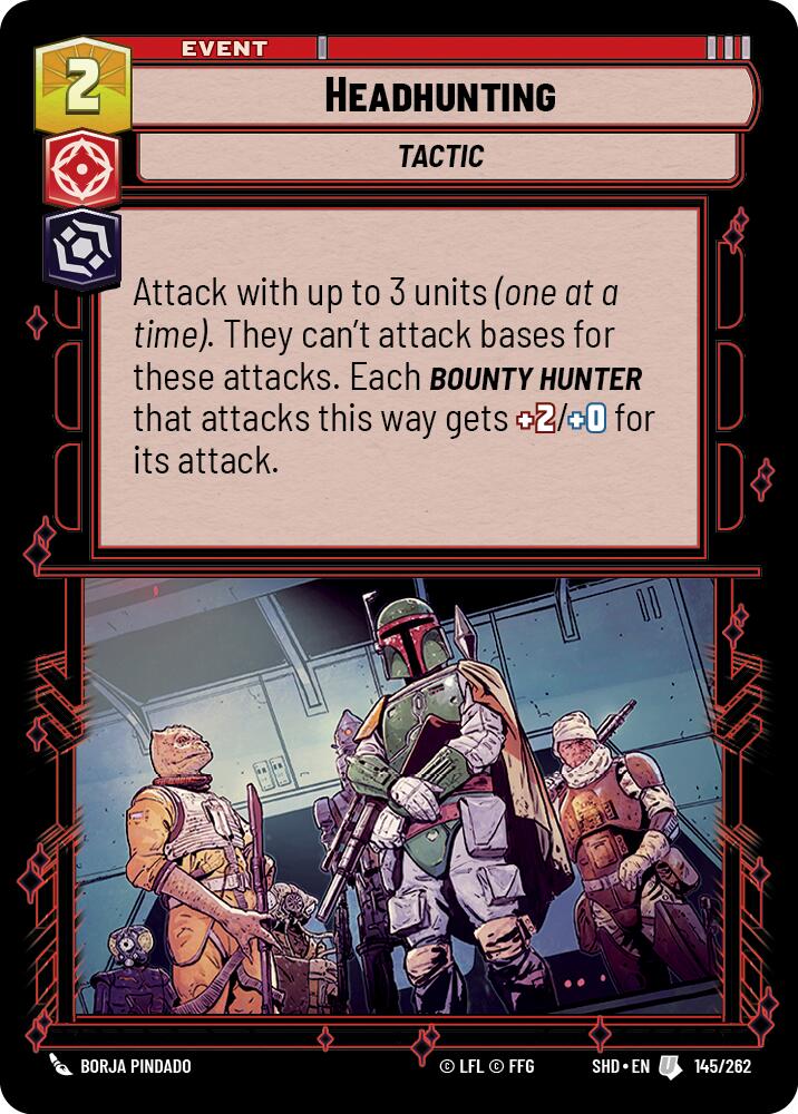 Headhunting (145/262) [Shadows of the Galaxy] | Grognard Games