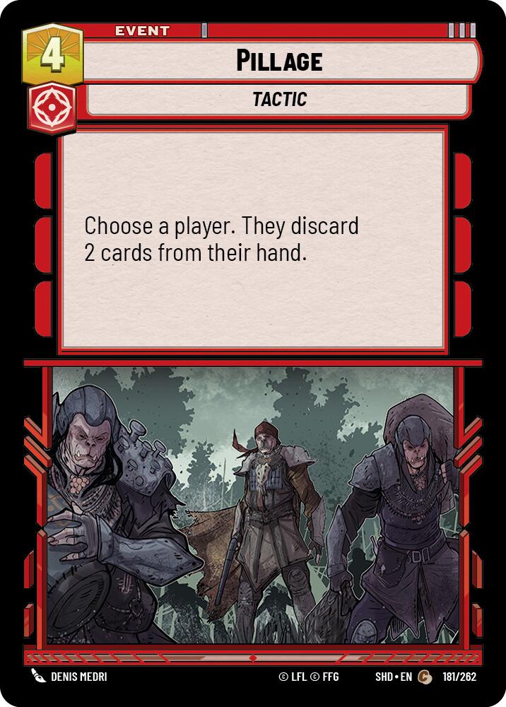 Pillage (181/262) [Shadows of the Galaxy] | Grognard Games